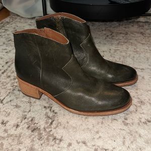 Kirk-Ease Dark Green Ankle Boot